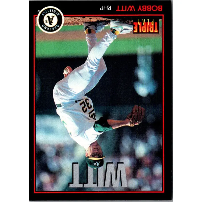 1993 Triple Play Bobby Witt #141