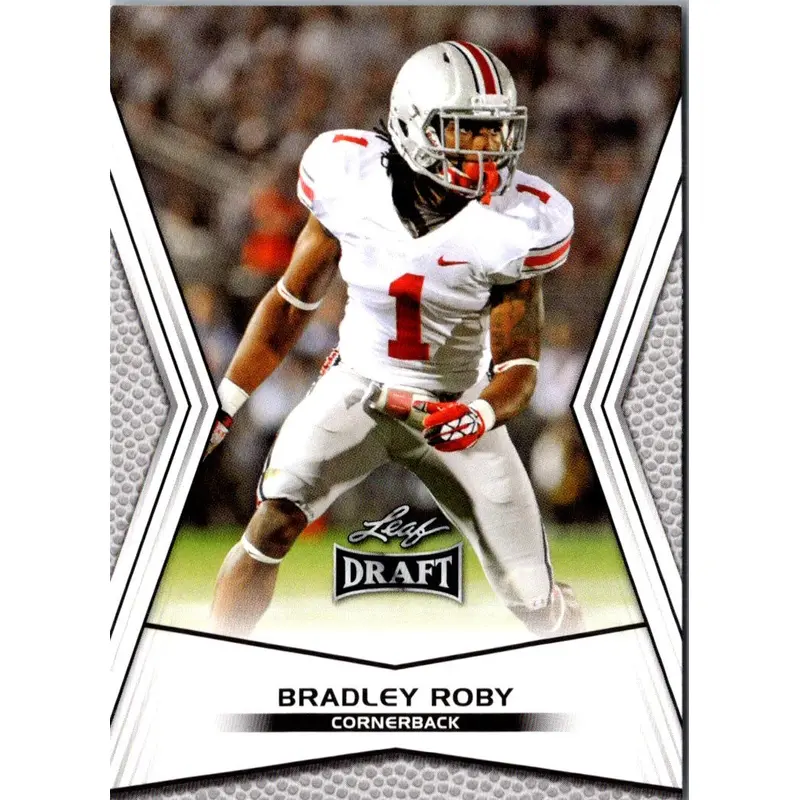 2014 Leaf Draft Gold Bradley Roby #9