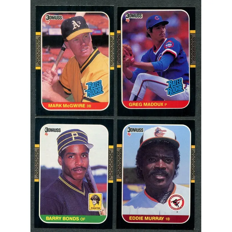 1987 Donruss Baseball Complete Set NM NM/MT (660) (23-293)