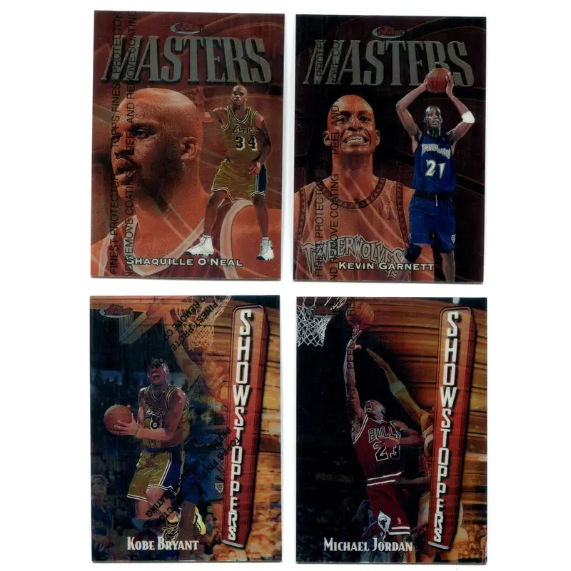 1997/98 Topps Finest Basketball Complete Series 2 Bronze Set (100) NM/MT MT (23-190)