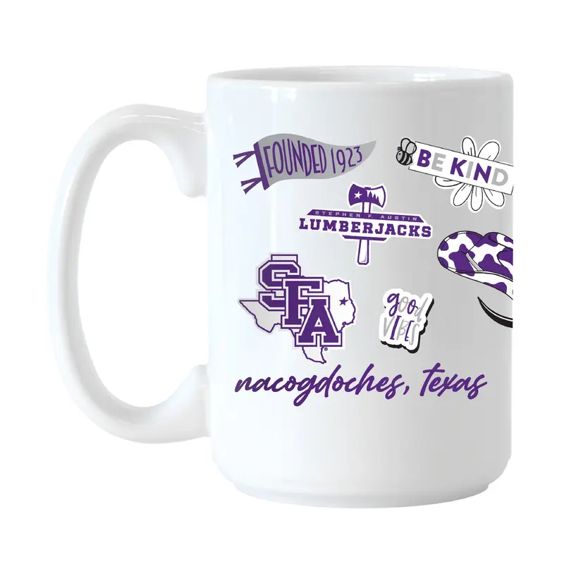 Stephen F Austin 15oz Native Sublimated Mug