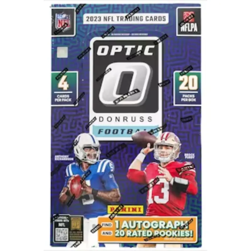 2023 Panini Donruss Optic Football Hobby 12-Box Case