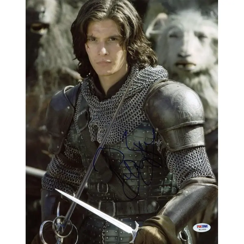 Ben Barnes Chronicles Of Narnia Signed Authentic 11X14 Photo PSA/DNA #W11833