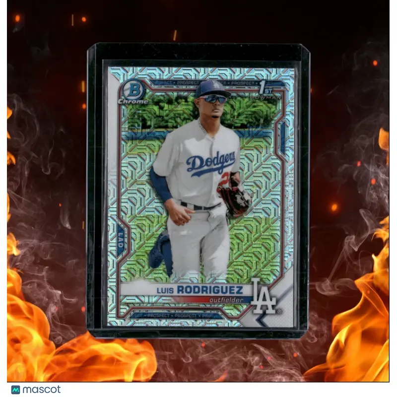 2021 Bowman Chrome Prospects Luis Rodriguez 1st Prospect Mojo (B) #BCP-196