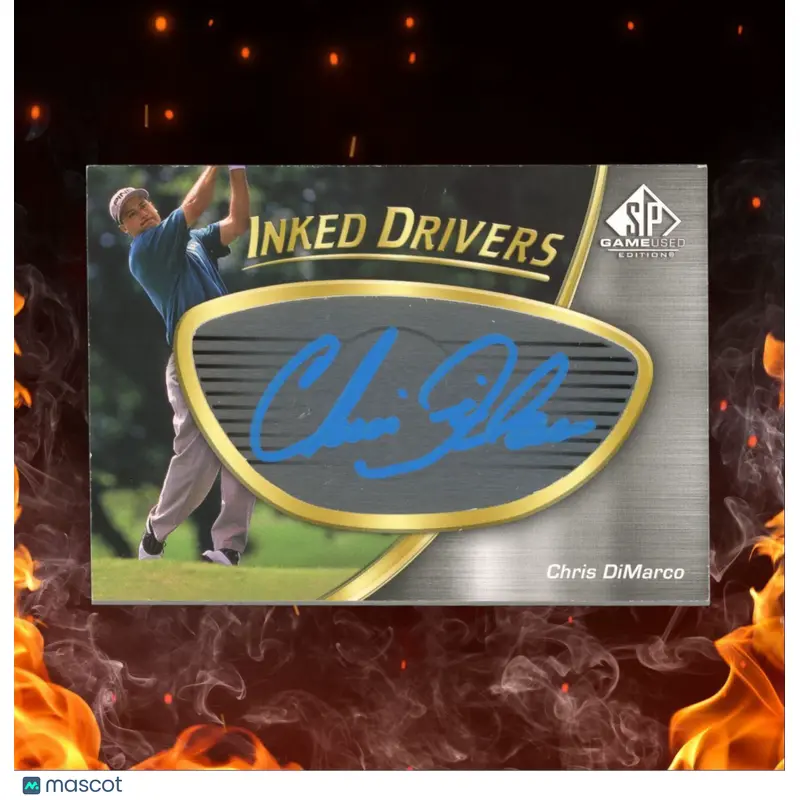 2024 SP Game Used Golf Chris DiMarco Inked Drivers Auto #ID-CD