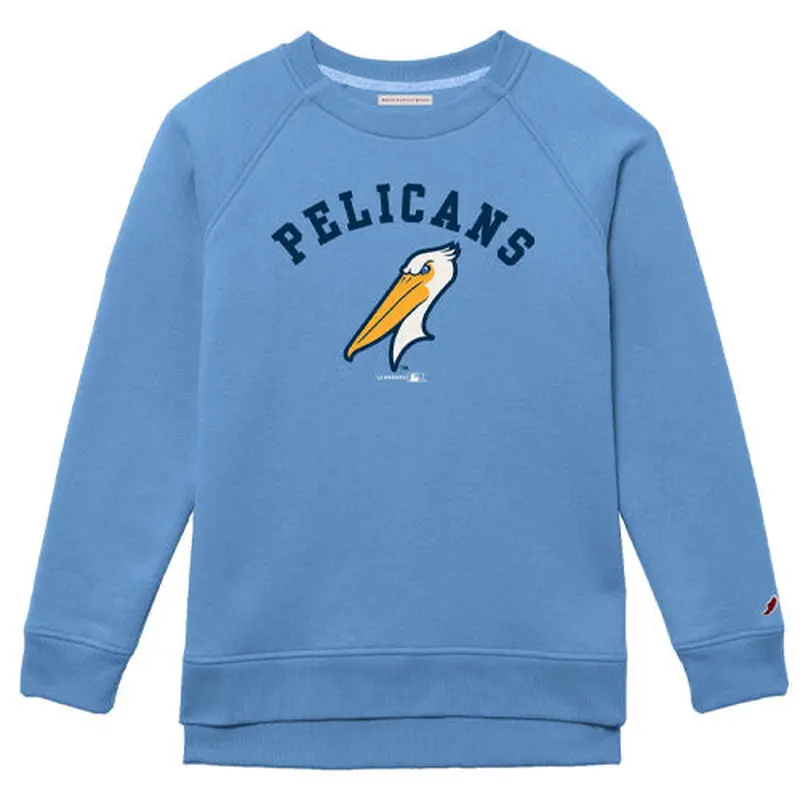 Myrtle Beach Pelicans League Ladies Power Blue 1991 Alternate Crew