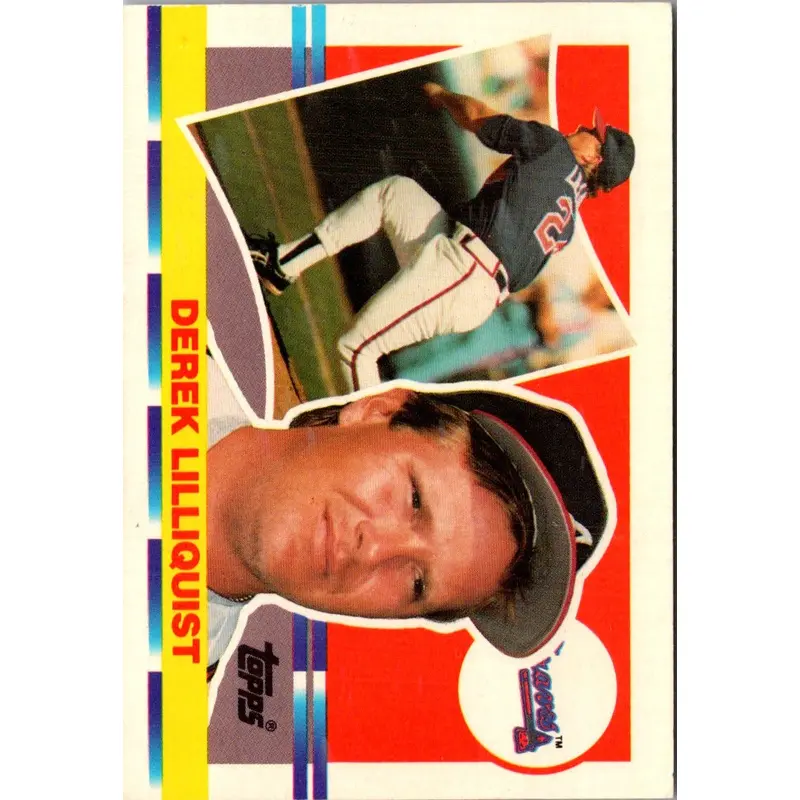 1990 Topps Big Derek Lilliquist #192