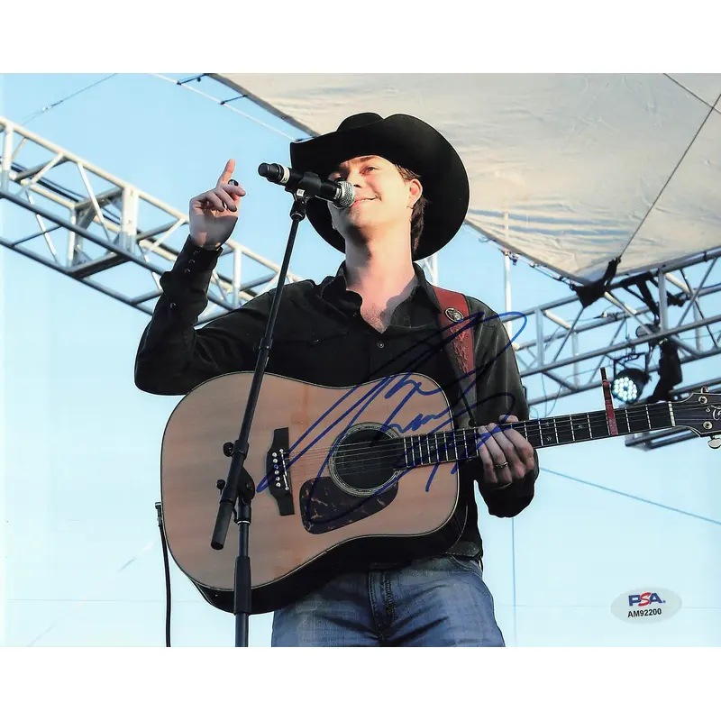 William Michael Morgan signed 8x10 photo PSA/DNA Autographed Musician