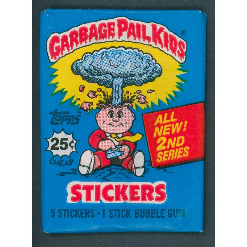 1985 Topps Garbage Pail Kids Series 2 Unopened Wax Pack (w/ price)