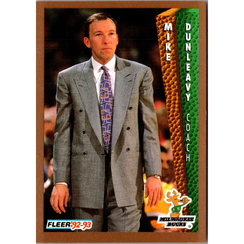 1992 Fleer Mike Dunleavy Sr. #125