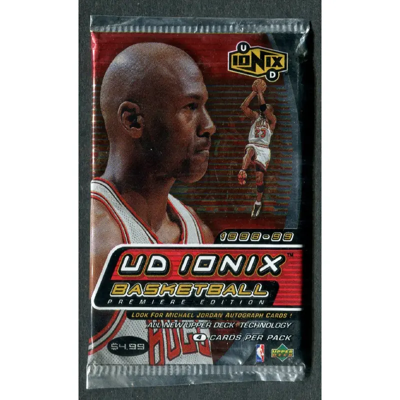 1998/99 Upper Deck Ionix Basketball Unopened Pack (Pre-Priced)