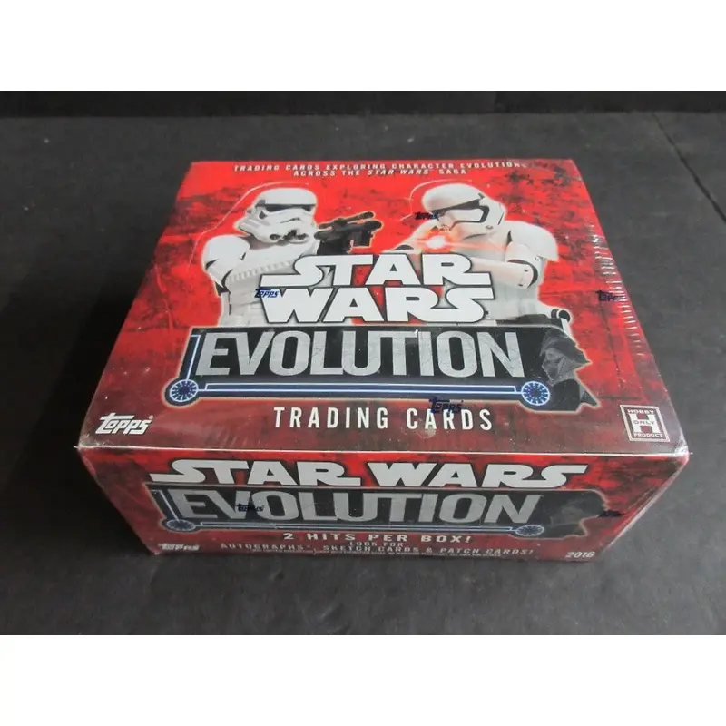 2016 Topps Star Wars Evolution Box (Hobby) (24/8)