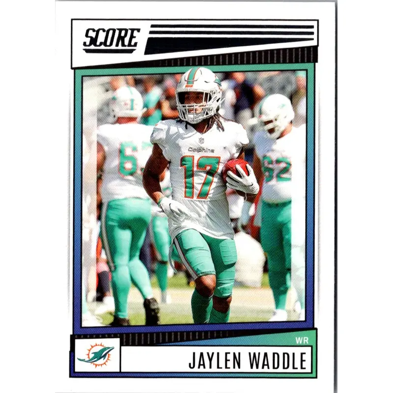 2022 Score Jaylen Waddle #272