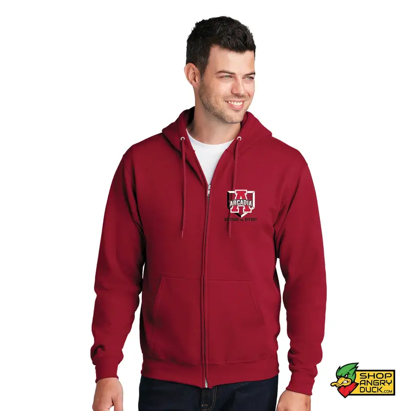 Arcadia Baseball Attitude Full Zip Hoodie