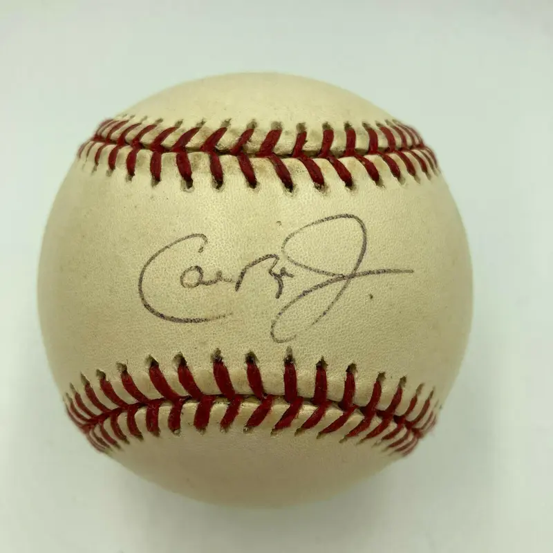 Cal Ripken Jr. 1980's Early Career Signed American League Baseball With JSA COA