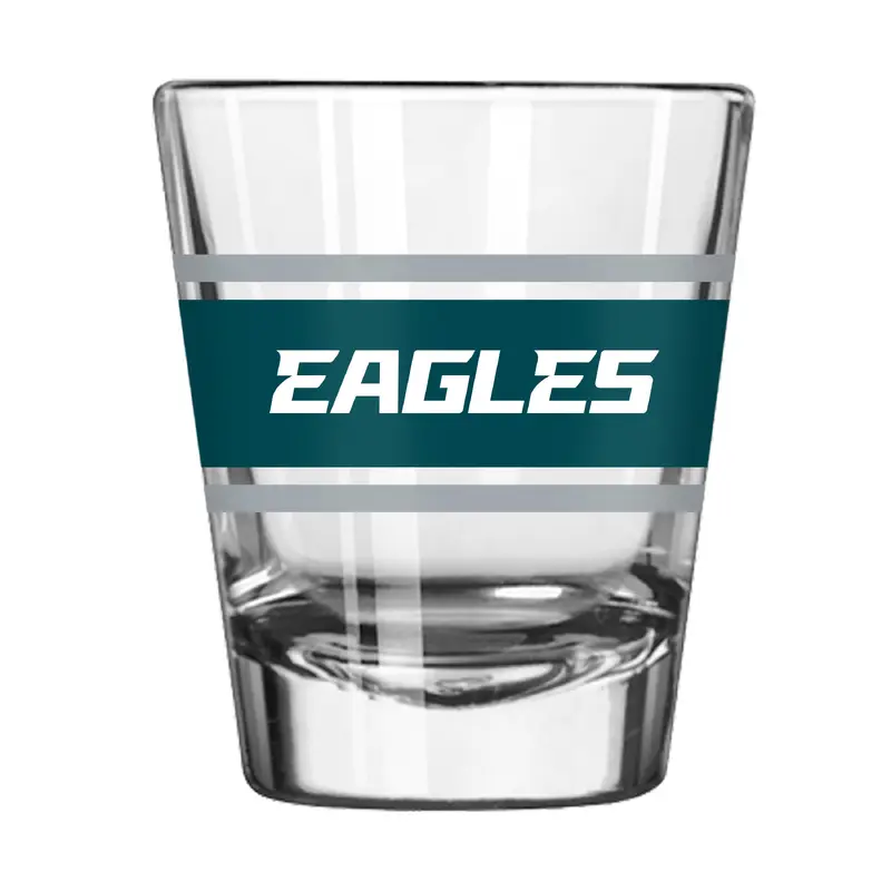 Philadelphia Eagles 2oz Stripe Shot Glass