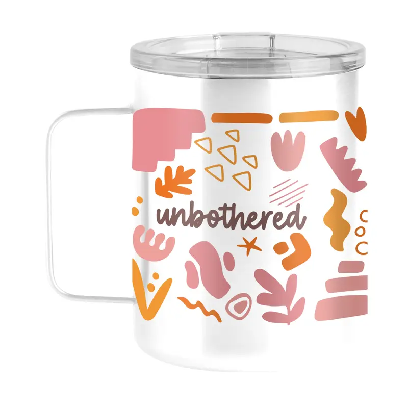 Snarky Mug Unbothered 15oz Stainless Steel Mug
