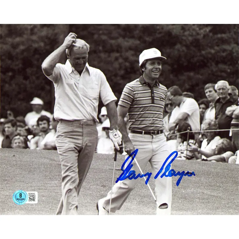 Gary Player PGA Authentic Signed 8x10 Horizontal Photo Autographed BAS #BQ96443