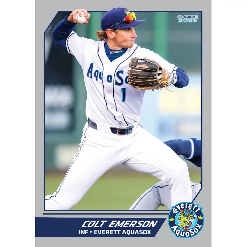 Everett AquaSox 2025 Team Card Set