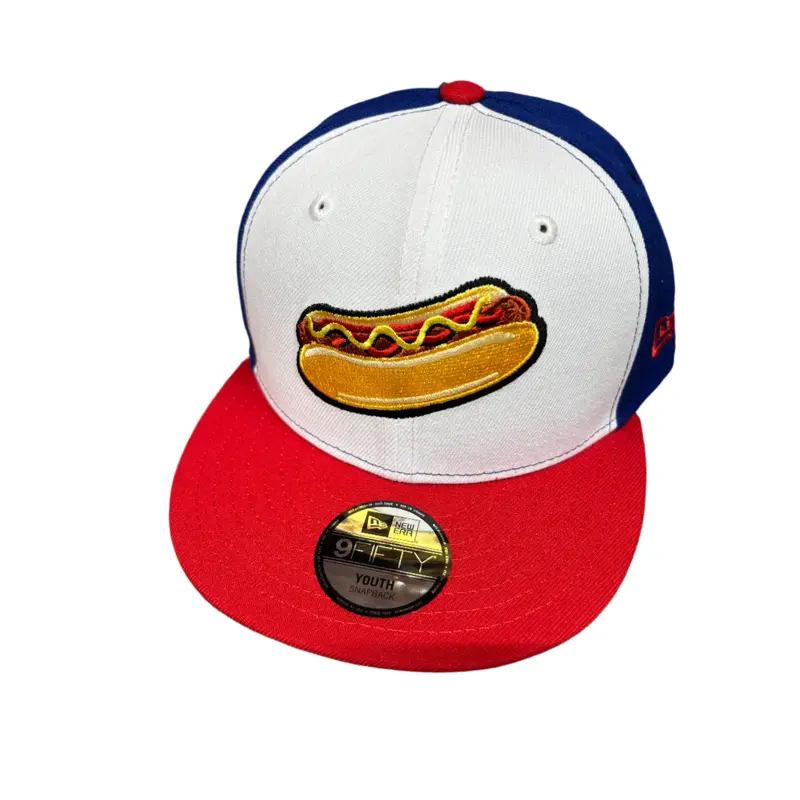 New Era 9Fifty Youth Reading Hot Dog Snapback