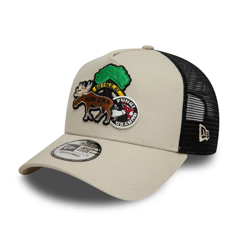 New Era -  NE Outdoor Patch - Trucker Cap - Stone