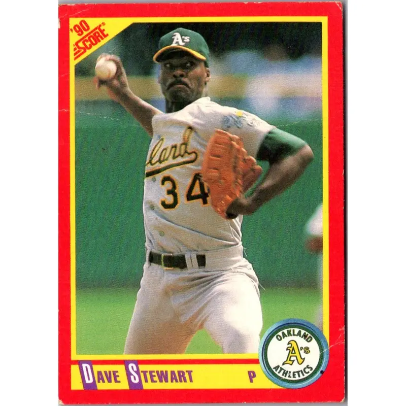 1990 Score Dave Stewart #410