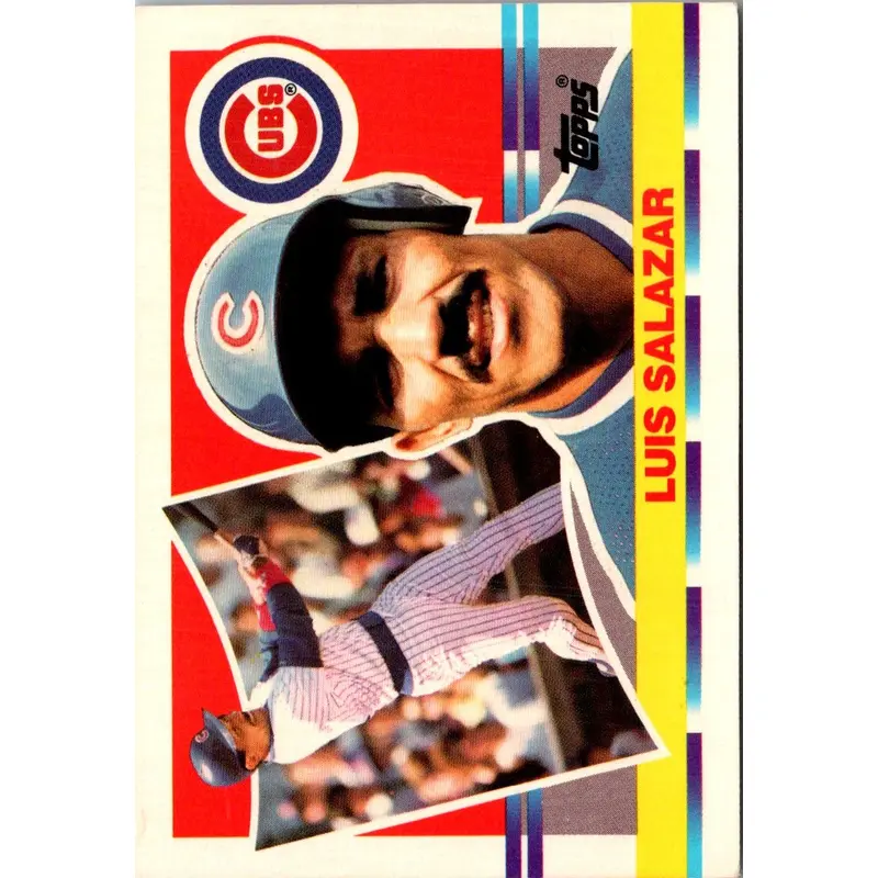 1990 Topps Big Luis Salazar #182