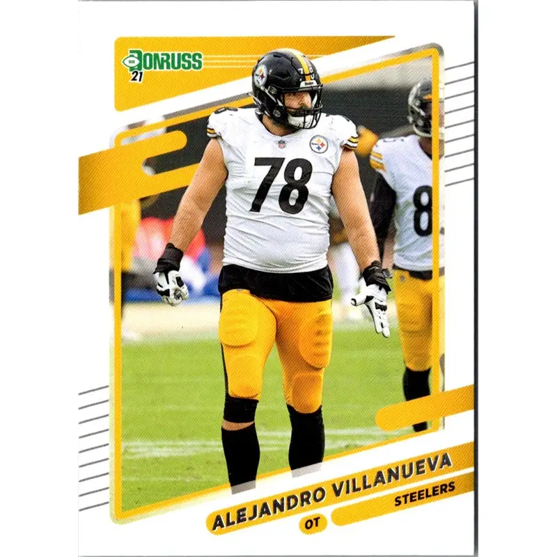 2021 Donruss Alejandro Villanueva #24