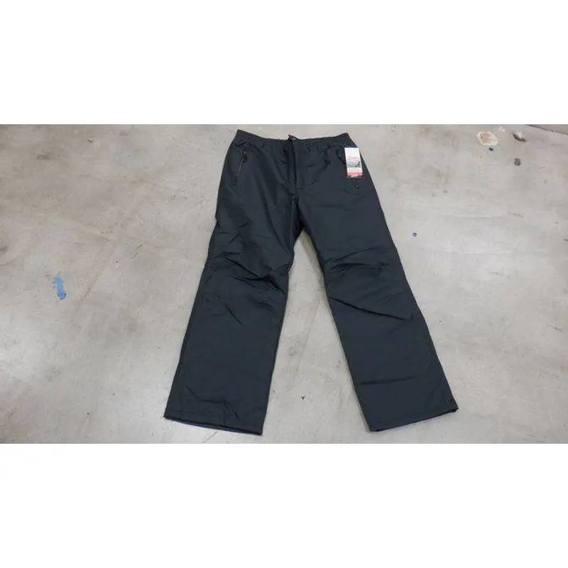 New Sportcaster Men's Classic Pull-On Black Snow Pants Adult Size 4XL
