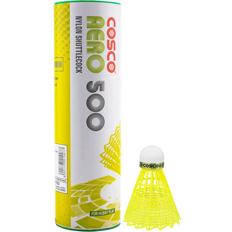 Cosco Nylon Green Aero 500 Shuttle Cock | KIBI Sports