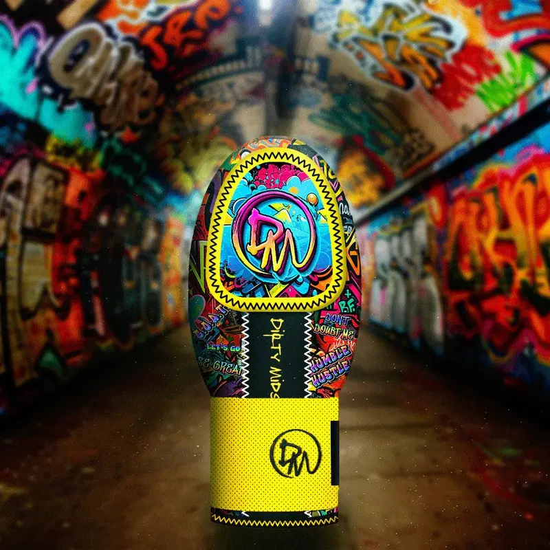Dirty Mids Savage Series Sliding Mitts - Graffiti
