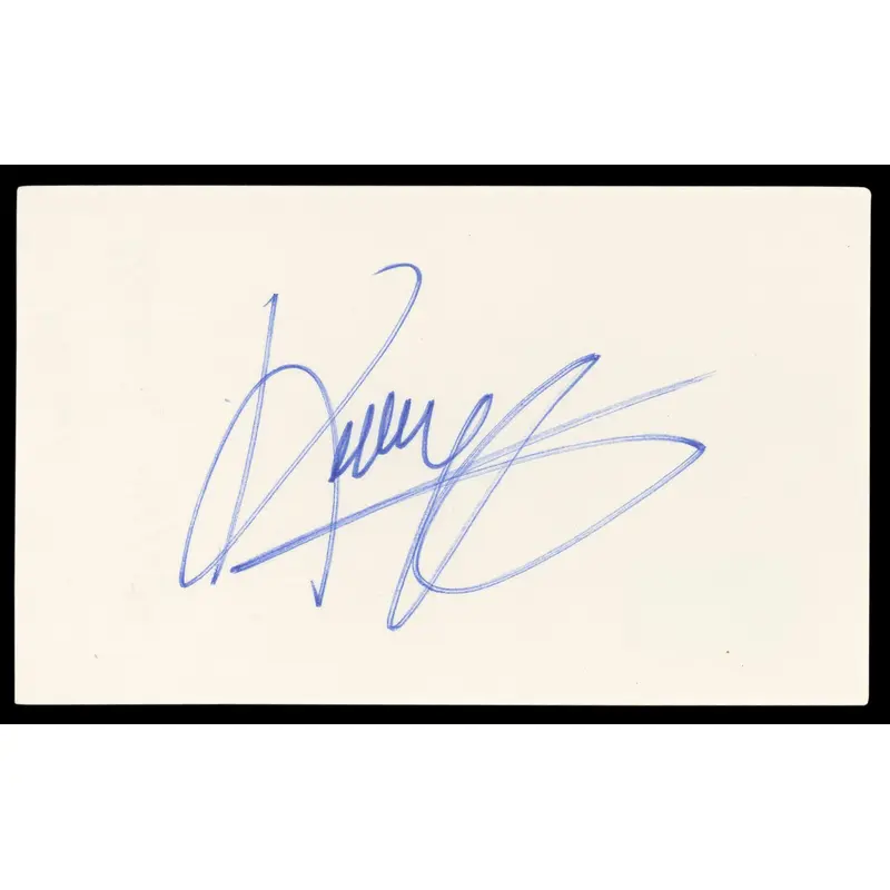 Kenny G Musician Authentic Signed 3x5 Index Card Autographed BAS #BM56975