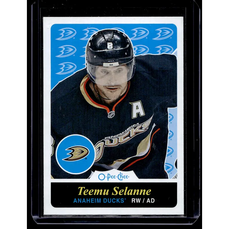 2015-16 O-Pee-Chee - Retro Blank Back -  Marquee Legends - Teemu Selanne #560