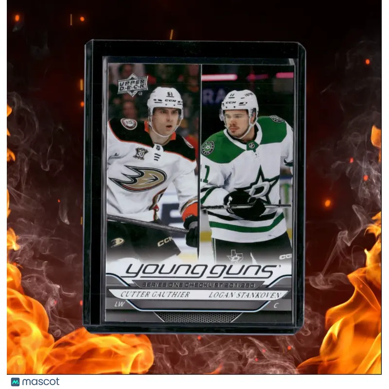 2024-25 Upper Deck Cutter Gauthier / Logan Stankoven Young Guns CL (A) Rookie