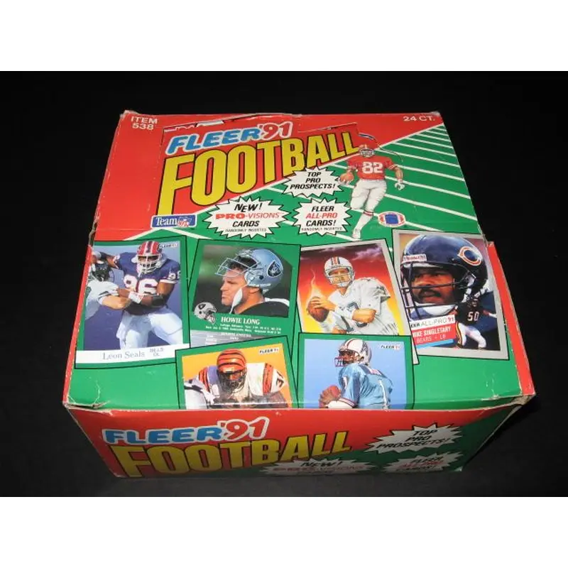1991 Fleer Football Jumbo Box