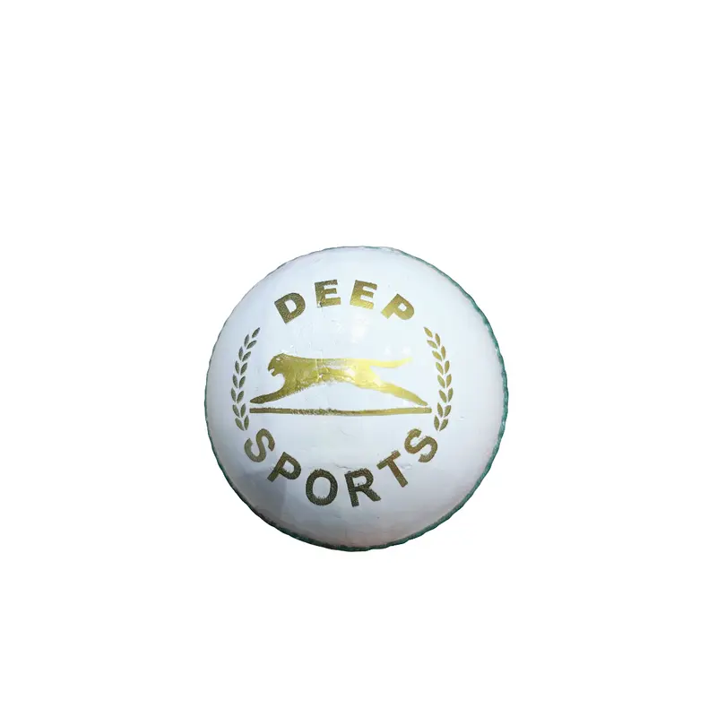 White Leather ball match 1 pcs Deep | Kibi Sports