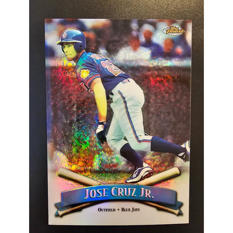 1998 Topps Finest - Jumbo - Refractor - Jose Cruz Jr. #6R