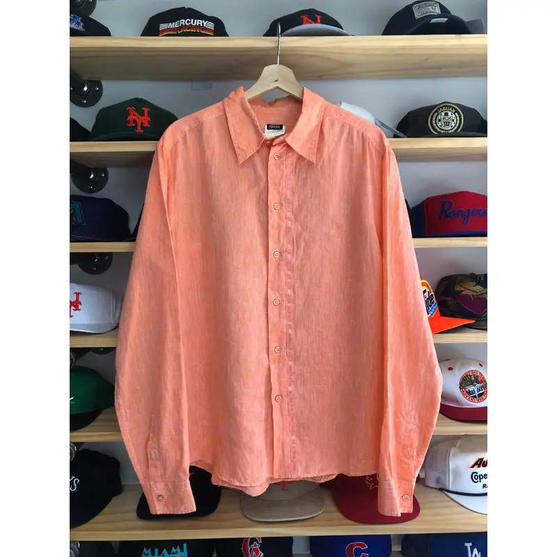 Vintage Versace Jeans Linen Button Shirt Size L/XL