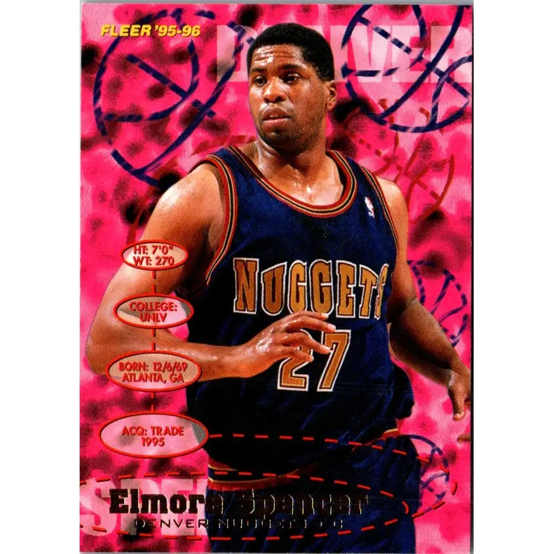 1995 Fleer Elmore Spencer #286