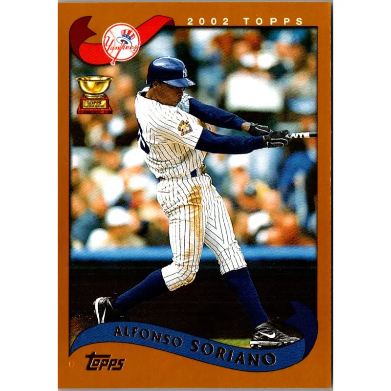 2002 Topps Limited Alfonso Soriano #95