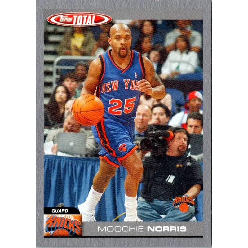 2004 Topps Total Moochie Norris #300