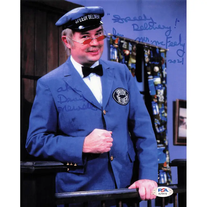 David Newell signed 8x10 photo PSA/DNA Autographed