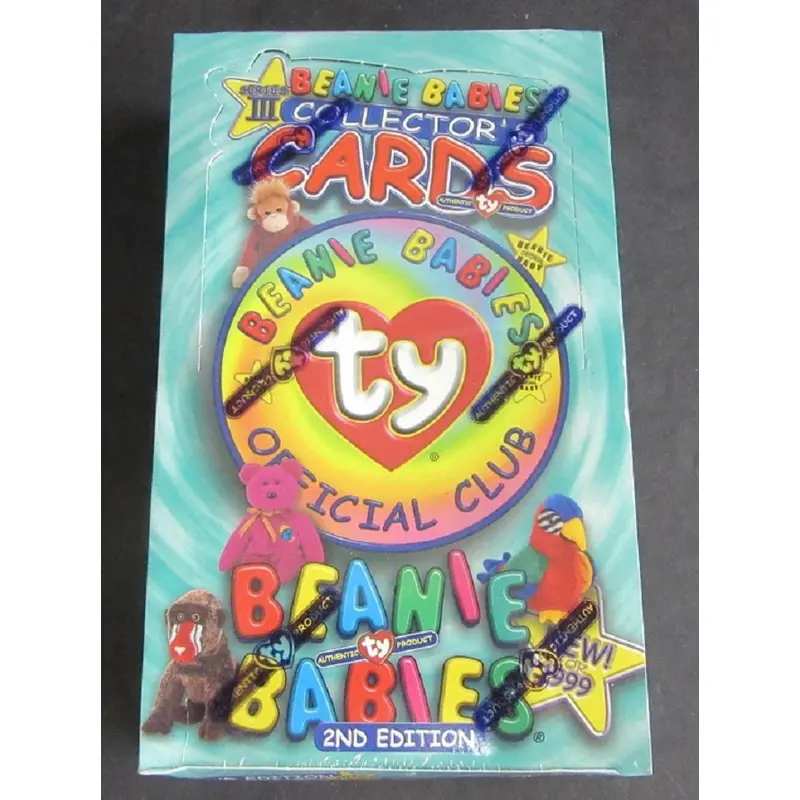 1999 Ty Beanie Babies Series III Collector's Cards Box (2nd Edition)