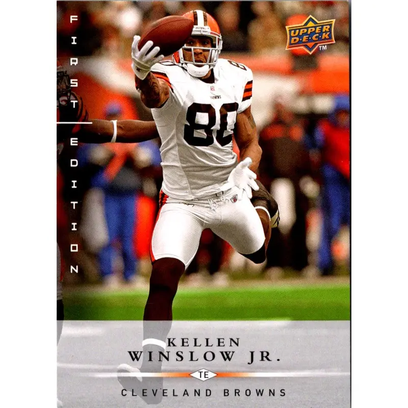 2008 Upper Deck First Edition Kellen Winslow Jr. #37