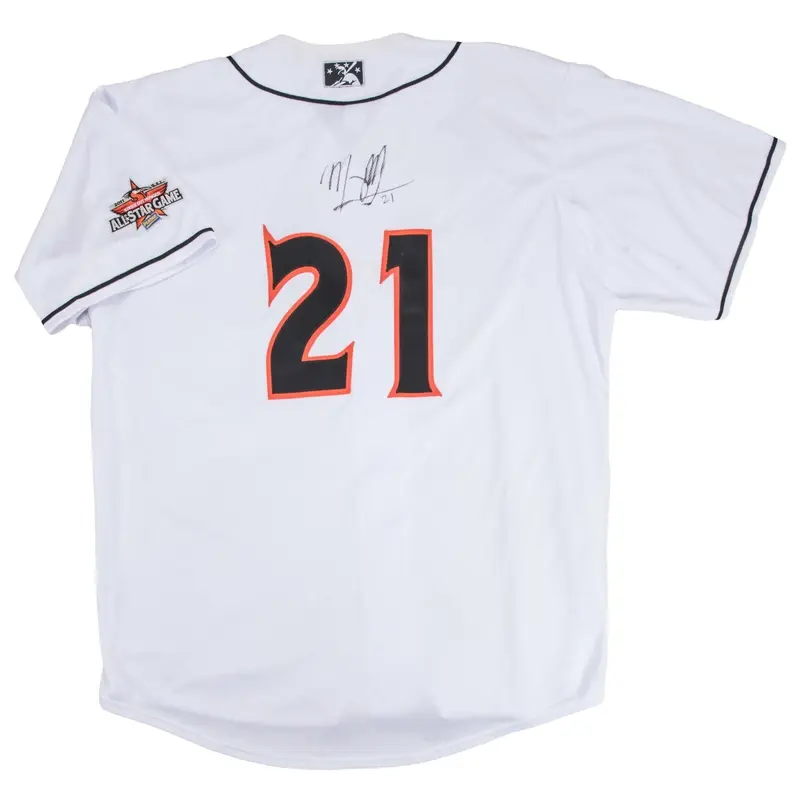 Manny Machado Rookie Game Used Signed 2012 All Star Game Jersey Beckett COA