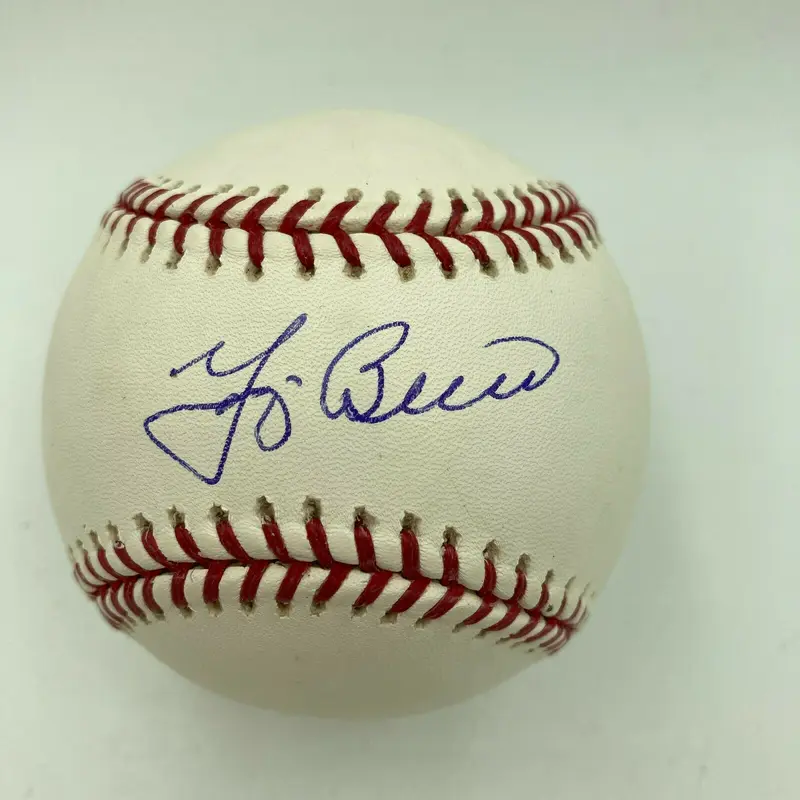 Mint Yogi Berra Signed Autographed Official Major League Baseball JSA COA