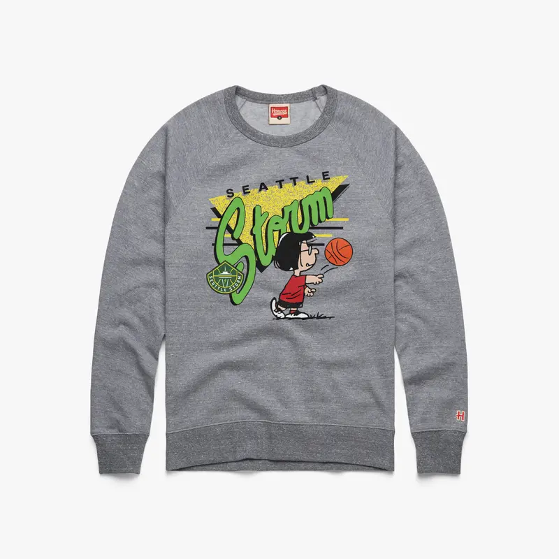 Peanuts Marcie x Seattle Storm Crewneck