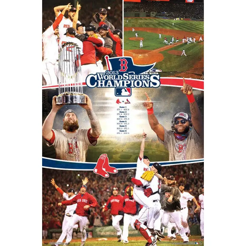 Boston Red Sox "Celebration 2013" World Series Champions Poster - Costacos