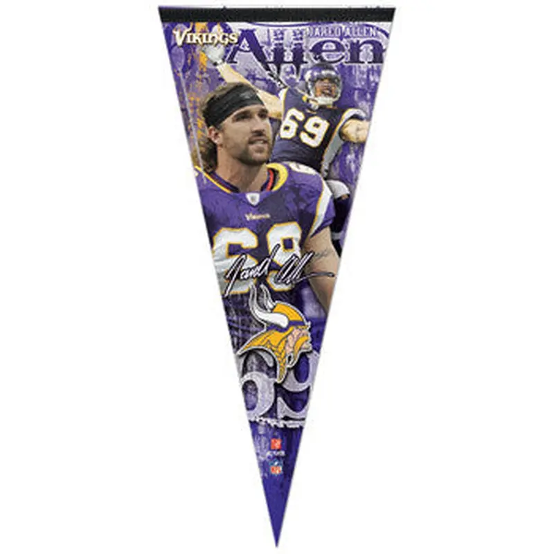Jared Allen "Big-Time" Extra-Large Premium Pennant - Wincraft 2009