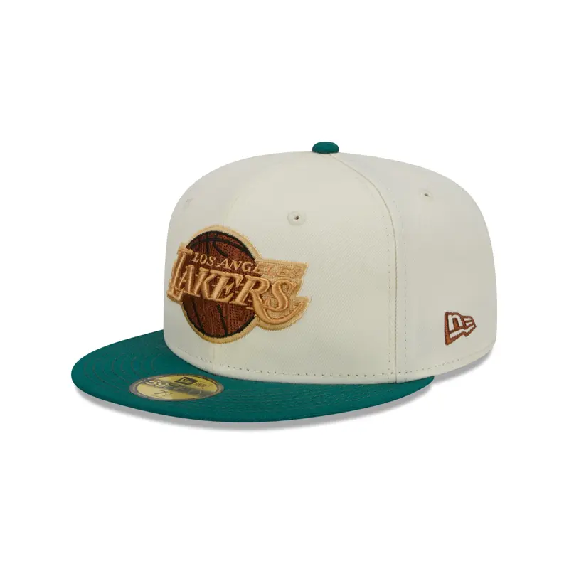 New Era - 59Fifty Fitted Cap - CAMP - Los Angeles Lakers - White/Green
